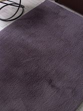 Пушистый ковер из искусственного меха RABBIT LUXE PX2001 GRAY