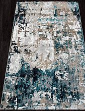 Ковер бирюзовый PARADIZE 01632A GREY / TURQUOISE